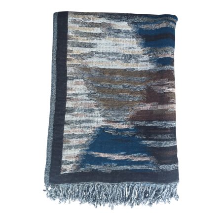 E92 Diamonds blue throw
