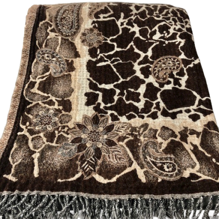 elsie D E37 Giraff Paisley brun