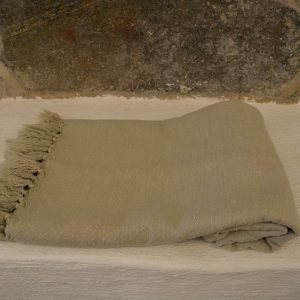 10AA Natur färgad pläd